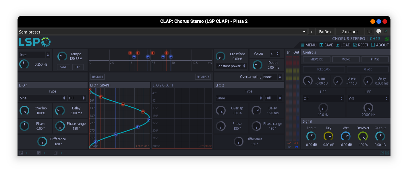 LSP Plugins Chorus